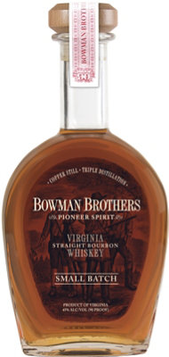 Bowman Brothers Small Batch Virginia Straight Bourbon Whiskey 90 Proof - 750 Ml - Image 1