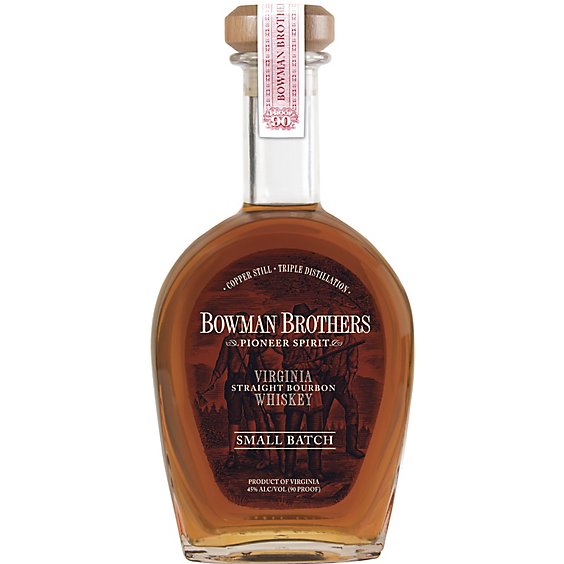 Bowman Brothers Small Batch Virginia Straight Bourbon Whiskey 90 Proof - 750 Ml