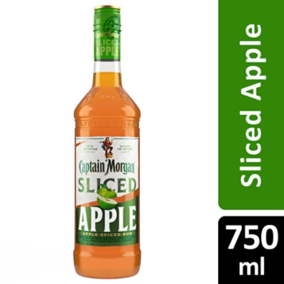 Captain Morgan Sliced Apple Spiced Rum - 750 Ml - Image 1