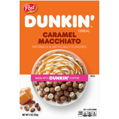  Post Dunkin Cereal Caramel Macchiato - 11 Oz 