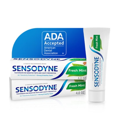 Sensodyne Toothpaste Mint - 2-4 Oz - Image 1