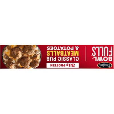 Stouffer's Bowl Fulls Classic Pub Meatballs And Mashed Potatoes Bowl Frozen Meal - 14 Oz - Image 5