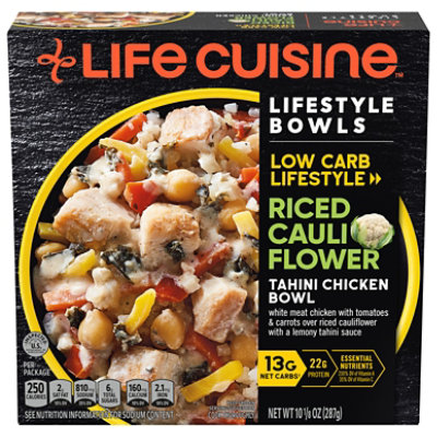 Life Cuisine Creamy Chicken & Riced Cauliflower Bowl - 10.125 Oz - Image 2