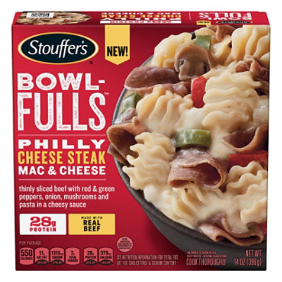 Stouffers Bowl Fulls Philly Cheese Steak Bowl - 14 Oz