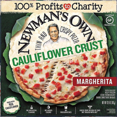 Newmans Own Cauliflower Crust Margherita Pizza - 12.1 Oz - Image 2