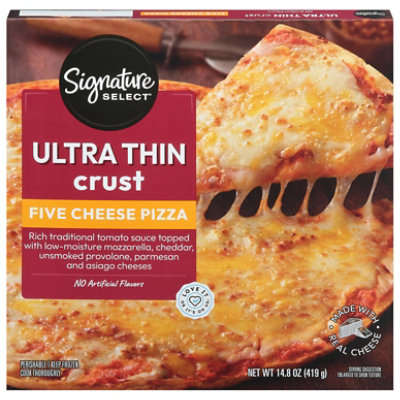 Signature Select FIVE CHEESE PIZZA Review YouTube