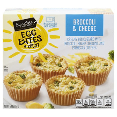 Signature SELECT Egg Bites Broccoli & Cheese - 5.4 Oz - Image 3