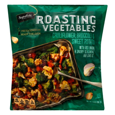 Signature Select Roasters Cauliflower Sweet Potatoes Broccoli - 14 Oz