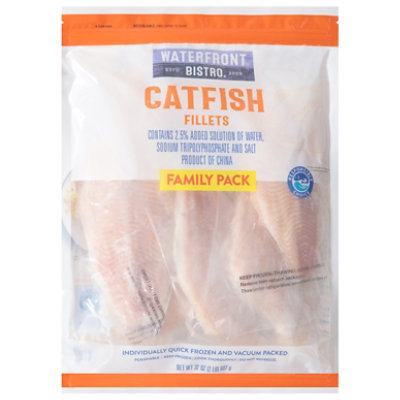 Waterfront Bistro Catfish Fillets Family Pack - 32 Oz