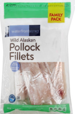 Waterfront Bistro Pollock Fillets Family Pack - 32 Oz - Image 2