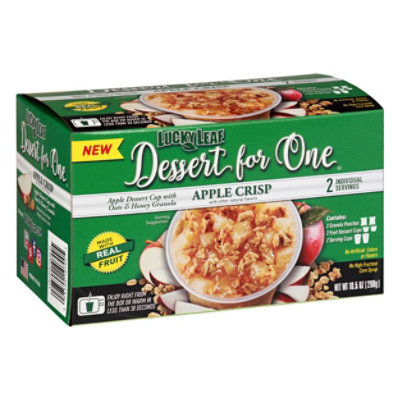 Lucky Leaf Dessert For One Apple Crisp - 10.5 Oz - Tom Thumb