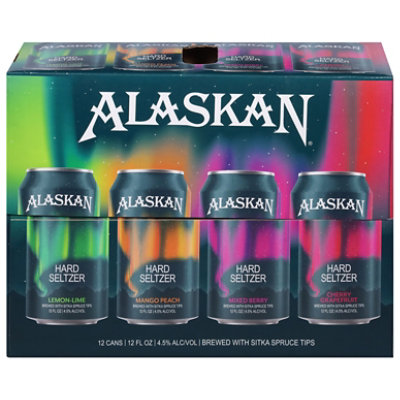 Alaskan Seltzer Variety Pack Can - 12-12 Fl. Oz.