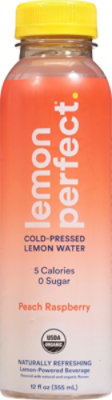 Lemon Perfect Water Peach Raspberry - 12 Fl. Oz. - Image 2