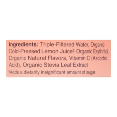 Lemon Perfect Water Peach Raspberry - 12 Fl. Oz. - Image 5