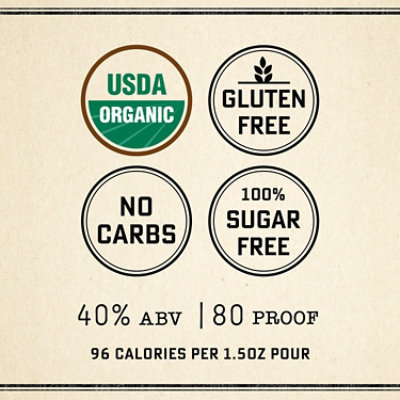 Hanson of Sonoma Family Made Organic Cucumber Grape Based Vodka Alcohol Bottle - 750 Ml - Image 2