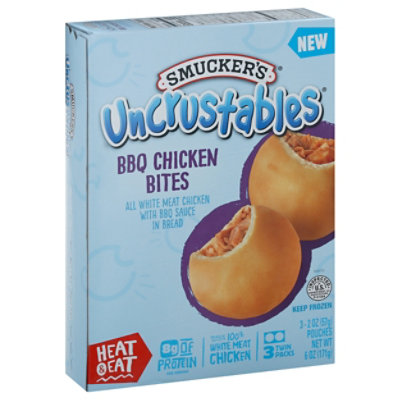 Smucker Uncrustable Bbq Chicken Bites Each - 2 Oz