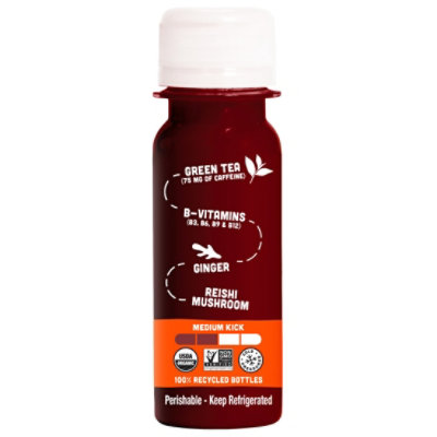 Vive Organic Energy + Immunity Blueberry Ginger Wellness Shot With 75 mg Caffeine - 2 Fl. Oz. - Image 2