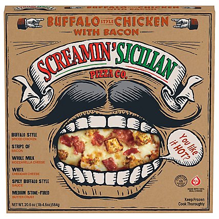 Screamin Sicilian Buff Chix Bacon - 20.6 Oz - Image 3