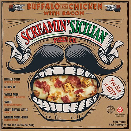 Screamin Sicilian Buff Chix Bacon - 20.6 Oz - Image 2