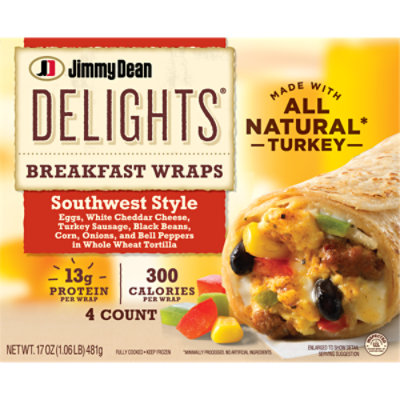 Fully Cooked Breakfast Wrap Southwest Style - 17 Oz