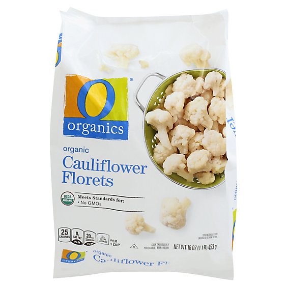O Organics Cauliflower Florets - 16 Oz