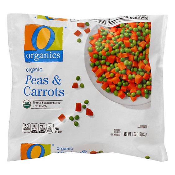 O Organics Peas & Carrots - 16 Oz