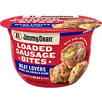 Jimmy Dean Loaded Sausage Bites Meat Lovers Sausage Egg Cheese - 3.75 Oz - Image 1