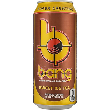 Bang Energy Drink Sweet Ice Tea - 16 Fl. Oz. - Image 2