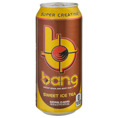 Bang Energy Drink Sweet Ice Tea - 16 Fl. Oz.