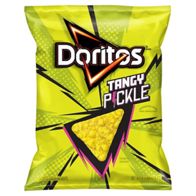 Doritos Tortilla Chips Tangy Pickle - 9.75 Oz