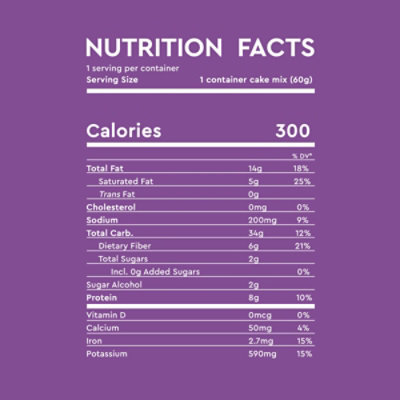 Duncan Hines Keto Friendly Gluten Free No Sugar Added Double Chocolate Cake Mix - 2.1 Oz - Image 4