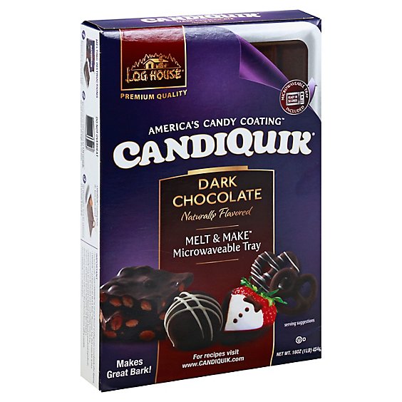 Log House Candiquick Chocolate Dark - 16 Oz - jewelosco Log House Candiquick Chocolate Dark - 16 Oz - jewelosco