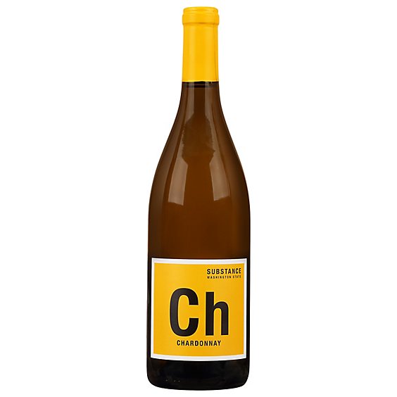 Substance Chardonnay Washington White Wine - 750 Ml