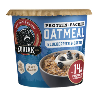 Kodiak Blueberries & Cream Oatmeal Power Cup - 2.12 Oz - Image 1