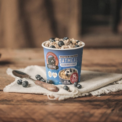Kodiak Blueberries & Cream Oatmeal Power Cup - 2.12 Oz - Image 2