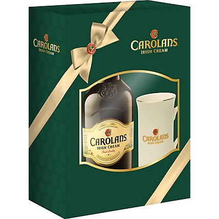 Carolans Irish Cream With Ceramic Mug Box - 750 Ml - Image 1