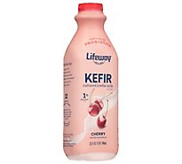 Lifeway Kefir Milk Lowfat Cherry Smoothy - 32 Oz