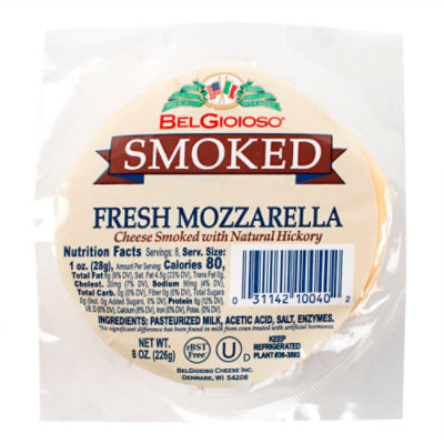 Belgioioso Mozzarella Smoked Ball - 8 Oz