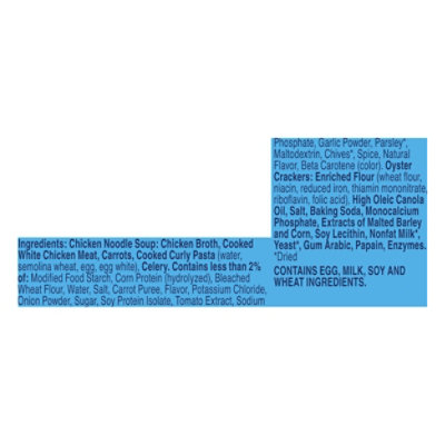 Progresso Chicken Noodle Soup With Oyster Crackers - 12.2 Oz - Image 5