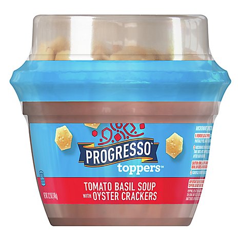 Progresso Tomato Basil With Cheddar Crackers Soup - 12.2 Oz