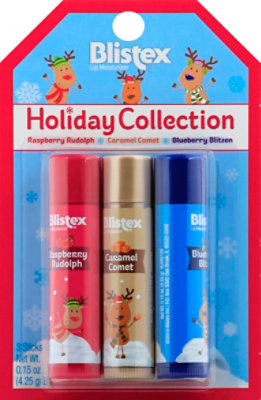 Blistex Holiday Collection Lip Moisturizer Reindeer Blister Pack - Each - Image 2