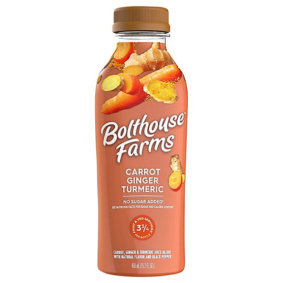 Bolthouse Farms Carrot Ginger Turmeric Juice - Each