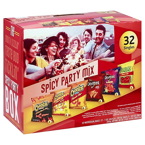 Frito-Lay Snacks Variety Spicy Party Mix - 28 Count