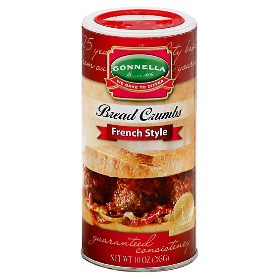 Gonnella Bread Crumbs French Style - 10 Oz