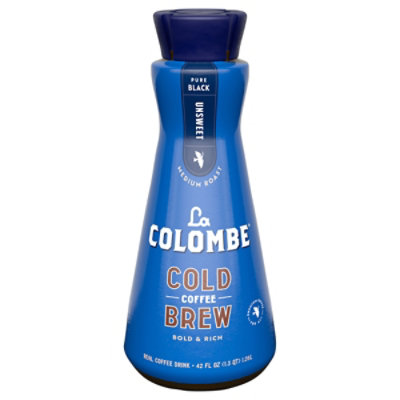La Colombe Coffee Cold Brew Pure Black Brazilian - 42 Fl. Oz.