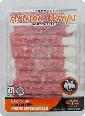 Formaggio Hard Salami Artisan Wrap - 6 Oz - Image 3