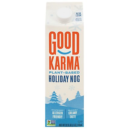 Good Karma Flaxmilk Holiday Nog - 32 Fl. Oz. - Image 3