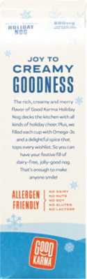 Good Karma Flaxmilk Holiday Nog - 32 Fl. Oz. - Image 6