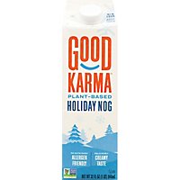 Good Karma Flaxmilk Holiday Nog - 32 Fl. Oz. - Image 2