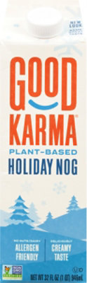 Good Karma Flaxmilk Holiday Nog - 32 Fl. Oz. - Image 2